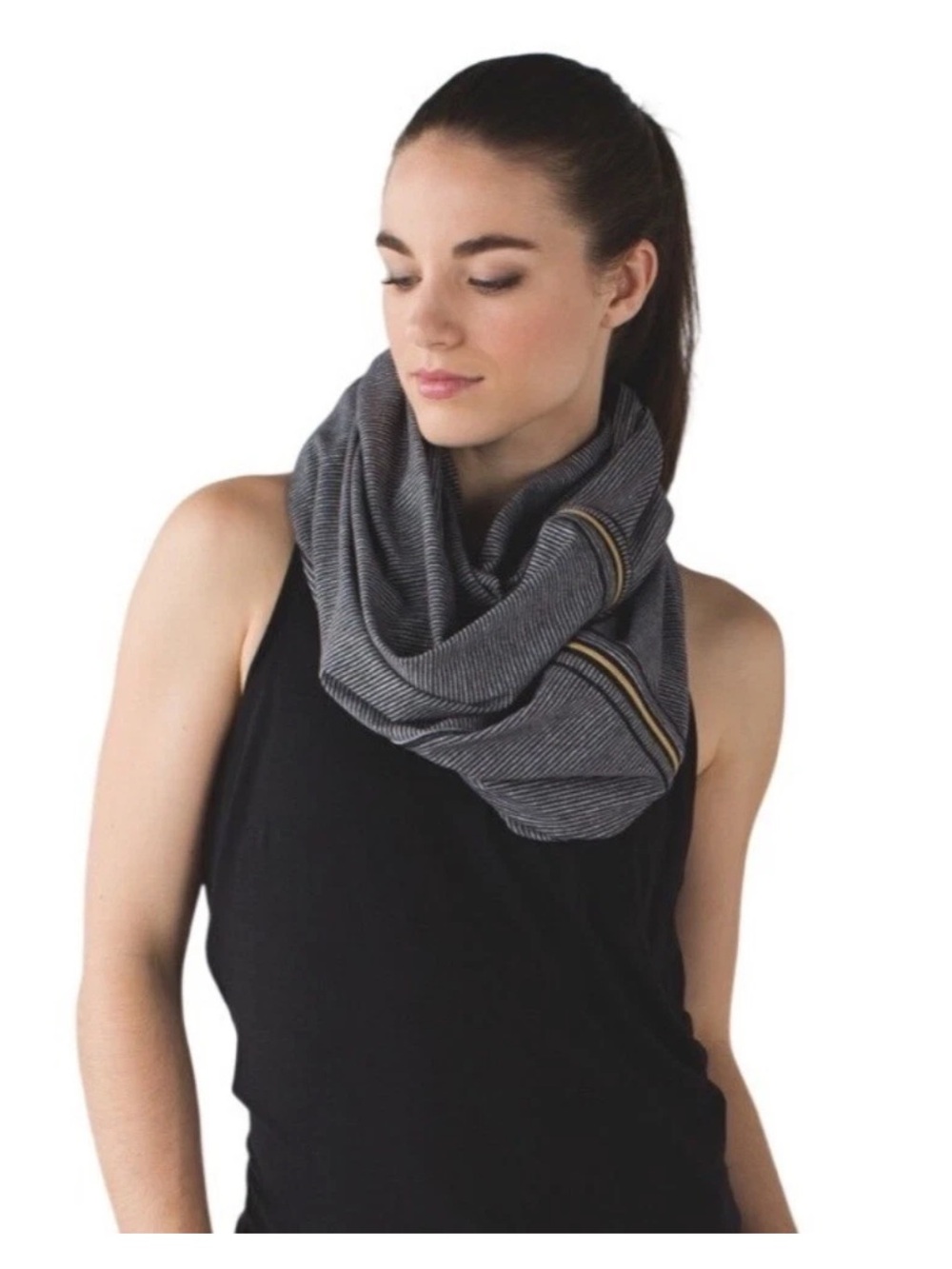 Lululemon Special Edition Vinyasa Scarf Tonka Stripe